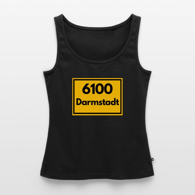 OLD POSTCODE POSTCODE RETRO 6100 DARMSTADT HESSEN Women’s Premium Organic Tank top