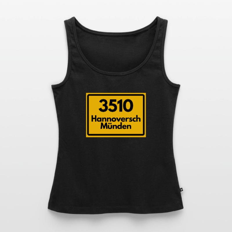 OLD POSTCODE ZIP CODE 3510 HANNOVERSCH MÜNDEN HANN Women’s Premium Organic Tank top
