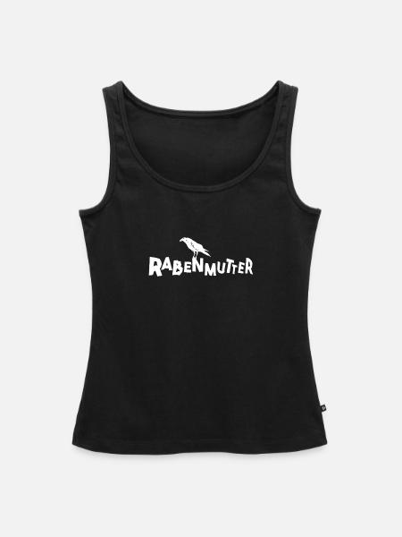 Rabenmutter - Mutter - Mama - Mami - Rabe - Frauen Premium Organic Tank Top - Schwarz