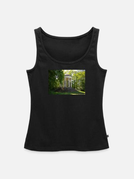 Pavillon - Frauen Premium Organic Tank Top - Schwarz