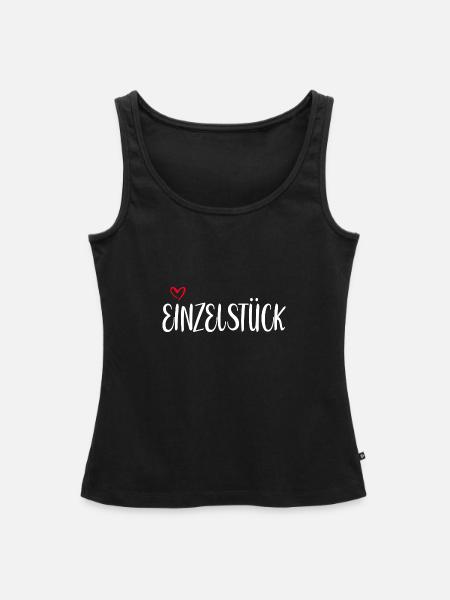 Einzelstück - Frauen Premium Organic Tank Top - Schwarz