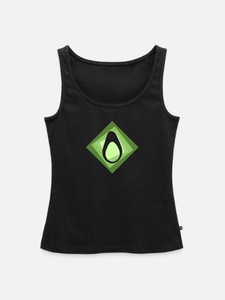 Avocado Toast Avocado - Frauen Premium Organic Tank Top - Schwarz