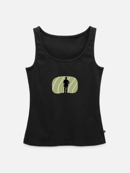 Billardspieler Billardspielerin Billard - Frauen Premium Organic Tank Top - Schwarz