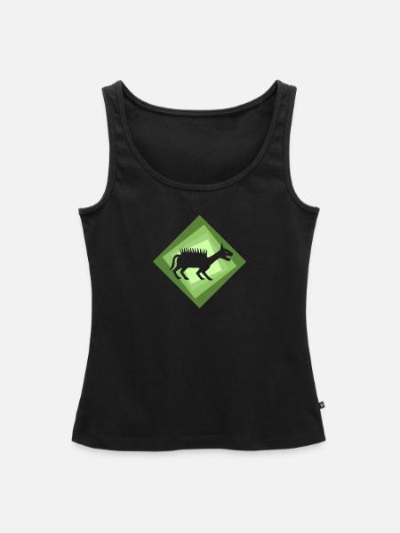 Fabelwesen Märchen Mythisch - Frauen Premium Organic Tank Top - Schwarz