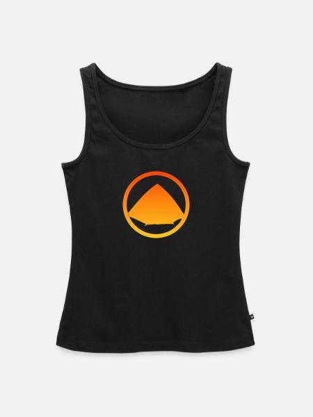 Camper Zelte Zelten - Frauen Premium Organic Tank Top - Schwarz