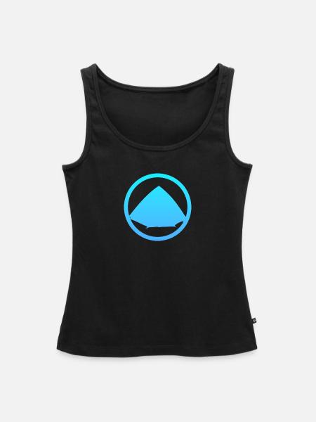 Camper Zelte Zelte - Frauen Premium Organic Tank Top - Schwarz