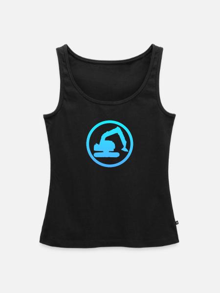 Baggerfahrer Baggerfahrer Hausbau - Frauen Premium Organic Tank Top - Schwarz