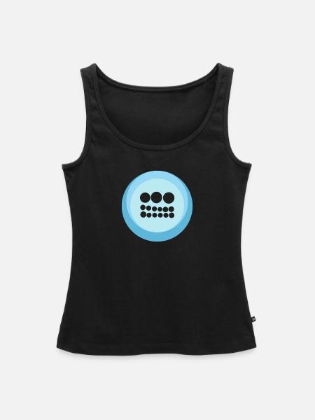 Numismatik Münzkunde Coins - Frauen Premium Organic Tank Top - Schwarz