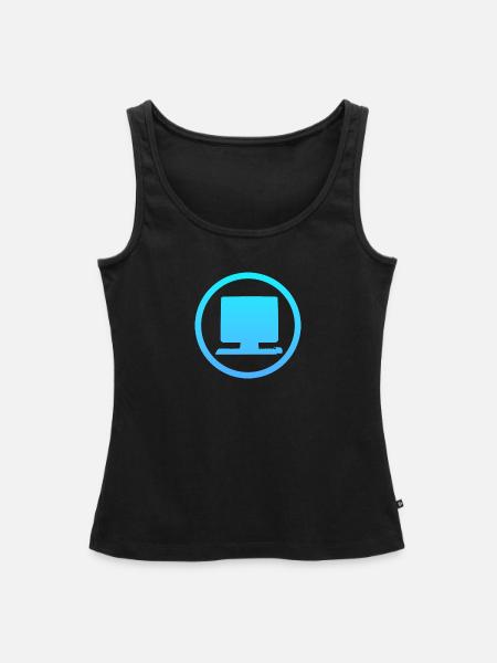 Computer Online Tech - Frauen Premium Organic Tank Top - Schwarz