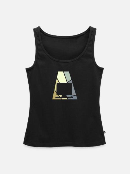 Computer Computer Gamer - Frauen Premium Organic Tank Top - Schwarz