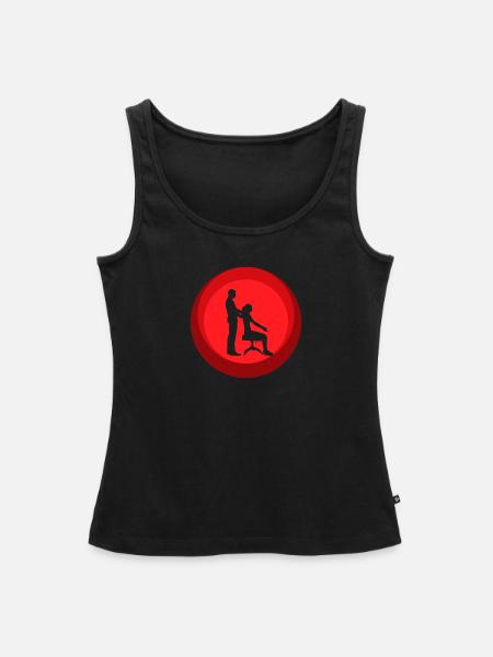 Chiropraktik Mediziner Einrenken - Frauen Premium Organic Tank Top - Schwarz