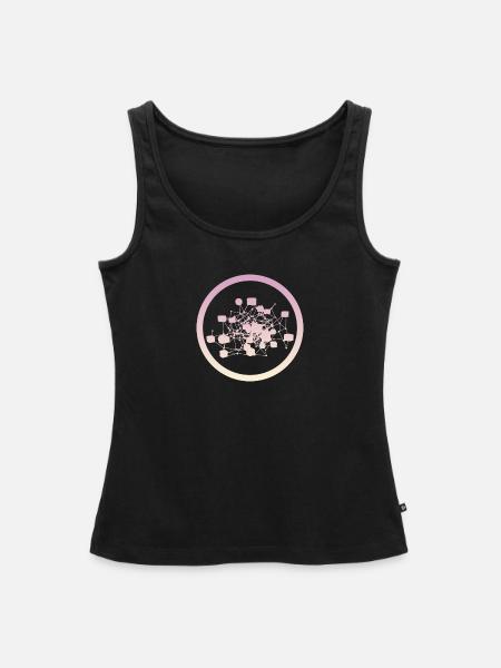 Kryptowährung Cryptocurrency Cryptocurrency - Frauen Premium Organic Tank Top - Schwarz