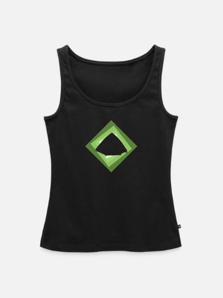 Camping Zelten Camping - Frauen Premium Organic Tank Top - Schwarz