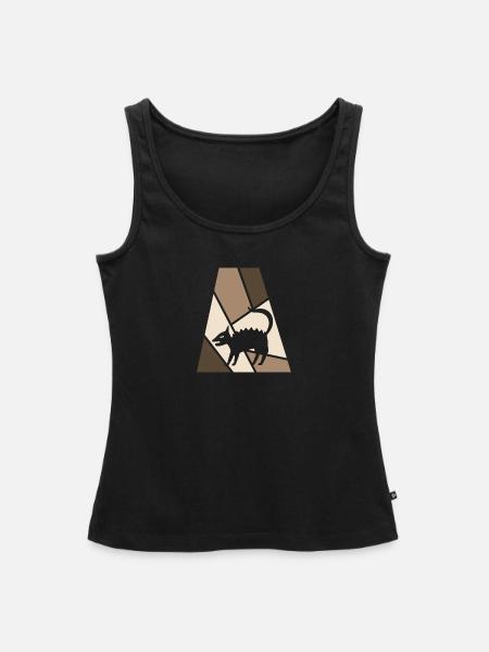 Kryptozoologie Mythisch Fabeltier - Frauen Premium Organic Tank Top - Schwarz