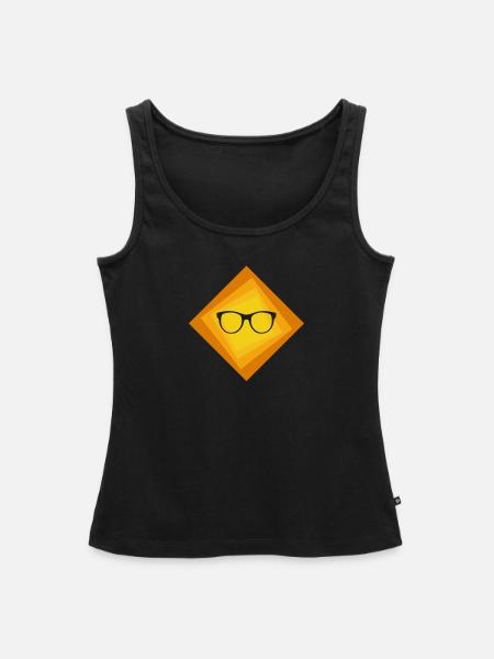 Lesen Bildung Buch - Frauen Premium Organic Tank Top - Schwarz