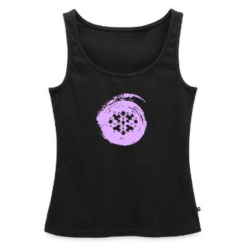Cryptowährung Bitcoin Bitcoin - Frauen Premium Organic Tank Top - Schwarz - Vorne - AI Model Female 172 light (172cm)