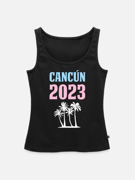 Cancun 2023 - Frauen Premium Organic Tank Top - Schwarz