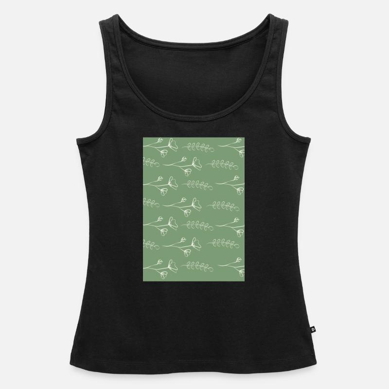 3CD22B5D A1DE 44A2 B430 BA3CA4526B8A - Frauen Premium Organic Tank Top - Schwarz