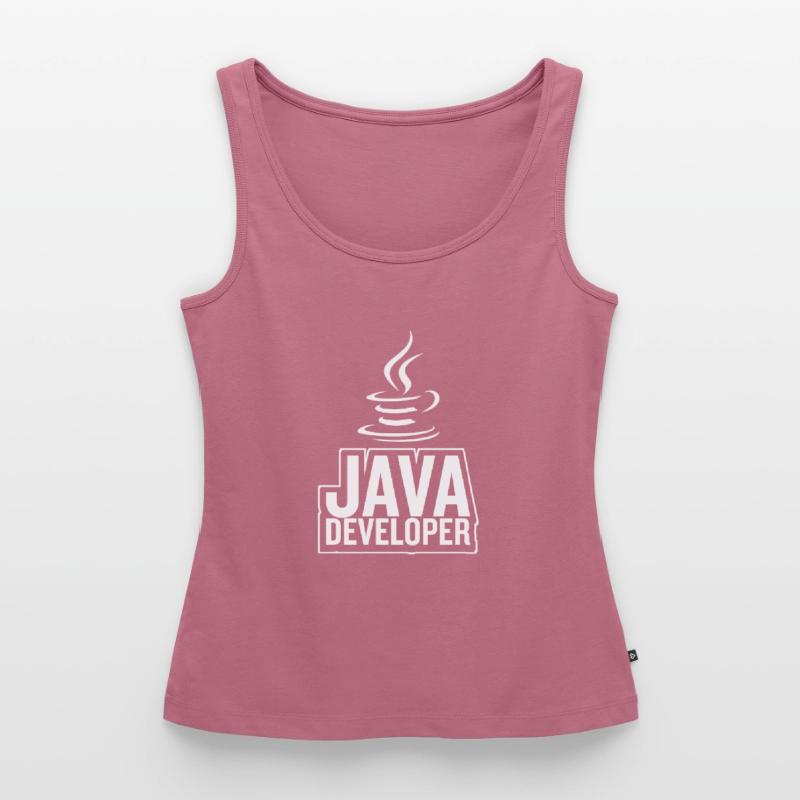 Java Developer Coffee Kaffee Frauen Premium Organic Tank Top