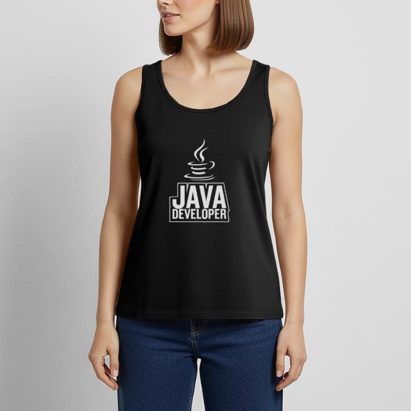 Java Developer Coffee Kaffee Women’s Premium Organic Tank top