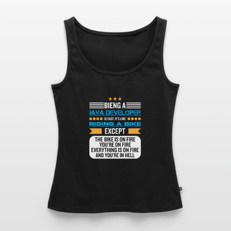 Java Developer Débardeur bio Premium Femme
