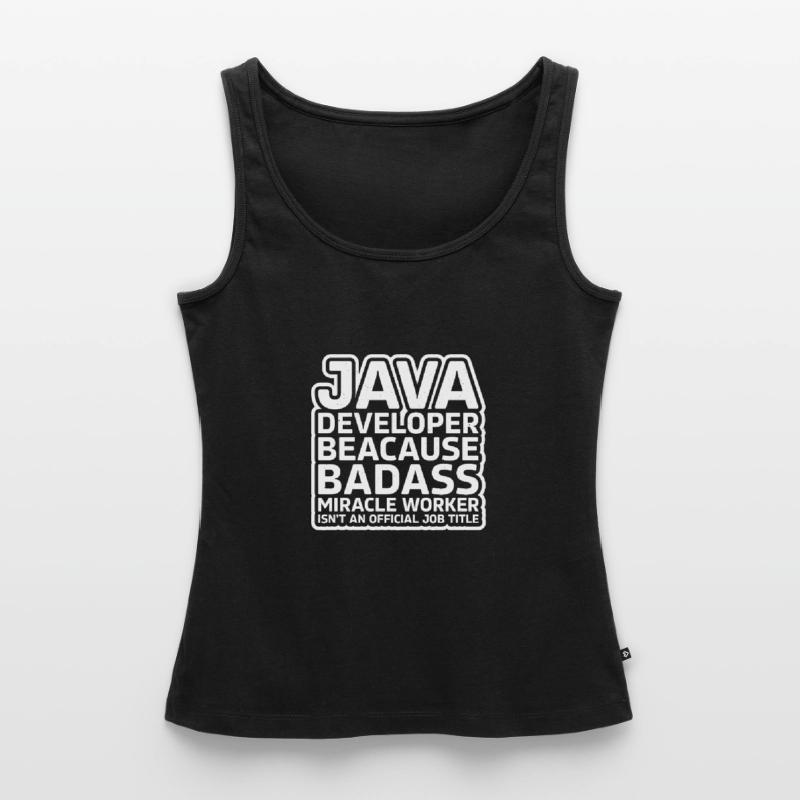 Java Developer Badass Débardeur bio Premium Femme
