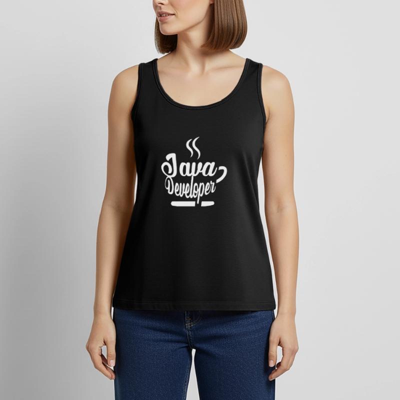 Java Developer Coffee Kaffee Women’s Premium Organic Tank top