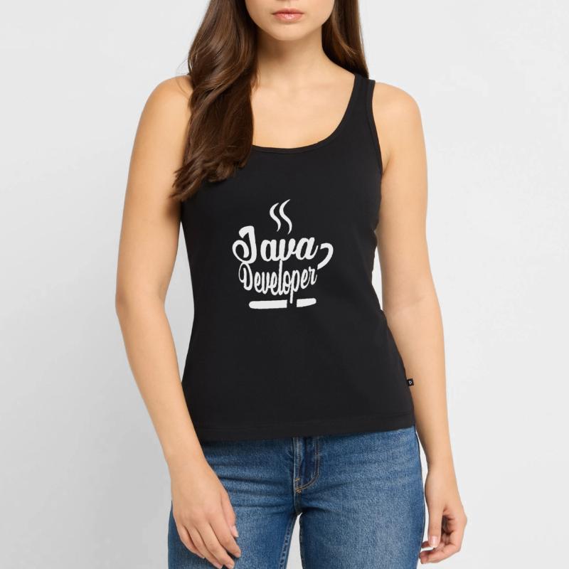 Java Developer Coffee Kaffee Women’s Premium Organic Tank top