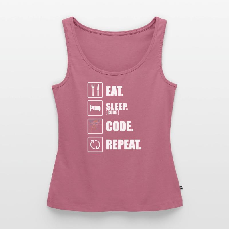 Computer Scientist Funny Programmer Saying Coder Women’s Premium Organic Tank top