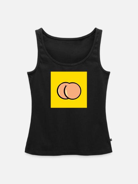 Hinterchen - Frauen Premium Organic Tank Top - Schwarz