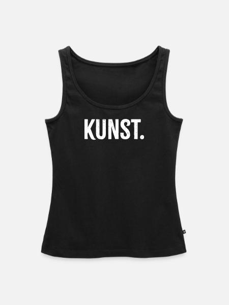 Kunst - Frauen Premium Organic Tank Top - Schwarz