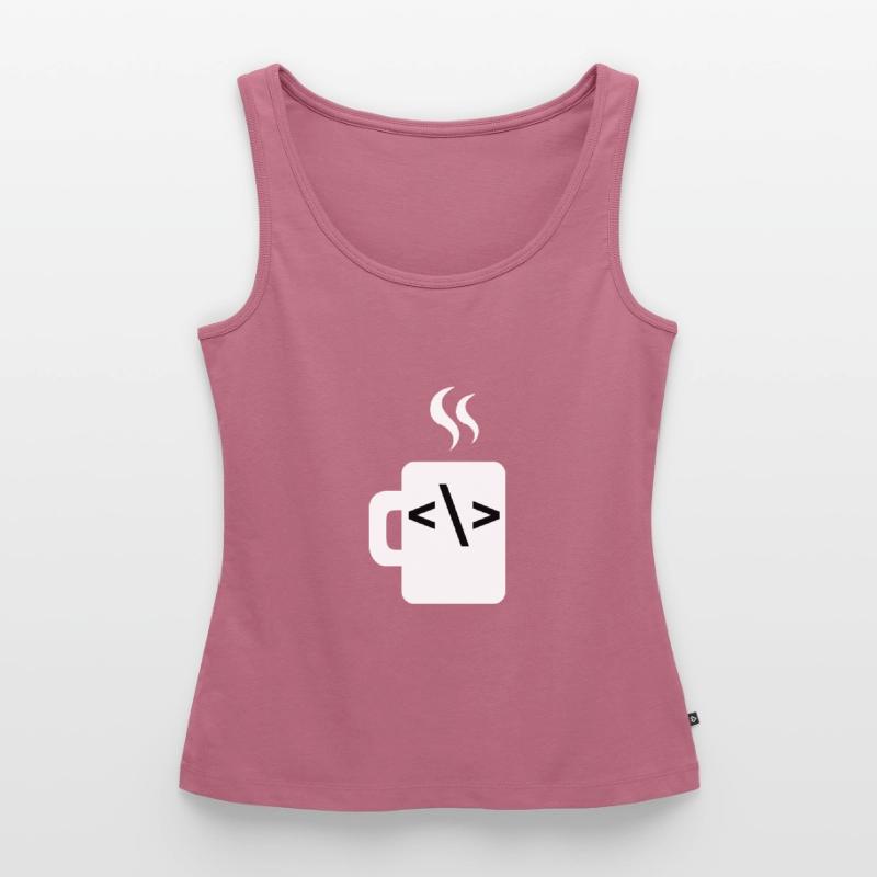 Javascript Code Software Developer Coffee Java Women’s Premium Organic Tank top