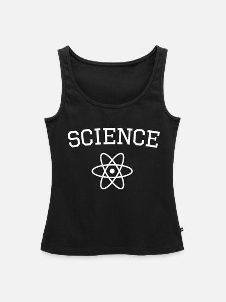 Science Science - Frauen Premium Organic Tank Top - Schwarz