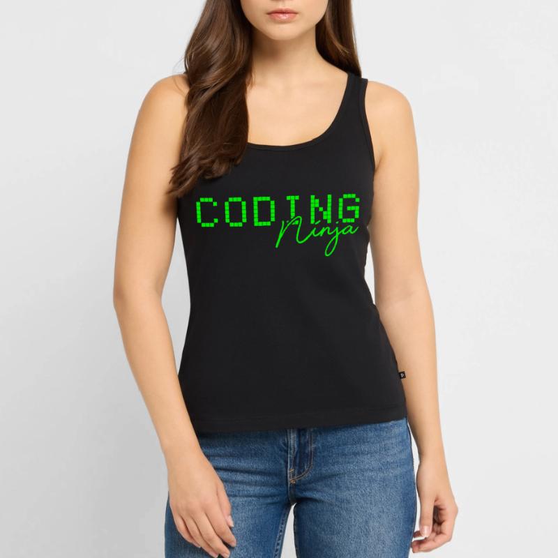 Code Coding Ninja Women’s Premium Organic Tank top