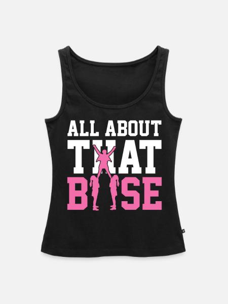 Cheerleading - Frauen Premium Organic Tank Top - Schwarz