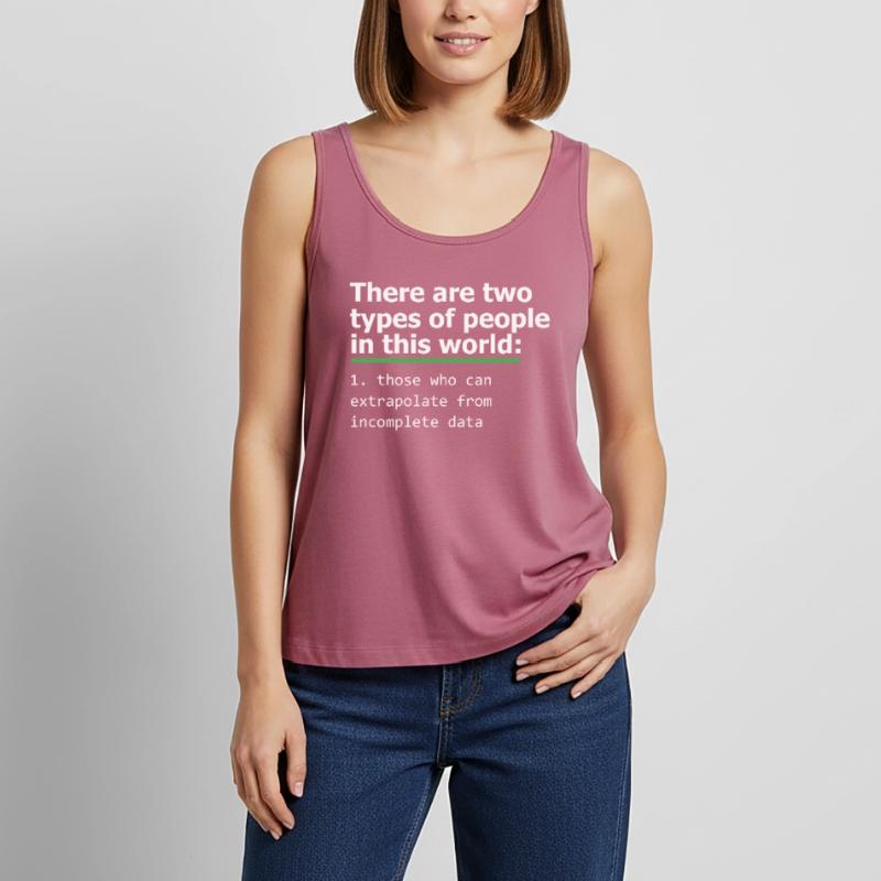 Programmierer Unvollständiger Datencodierer Computer PC Geschenk Frauen Premium Organic Tank Top