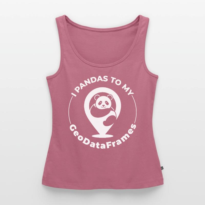 GeoDataFrames Pandas GIS Programmation Python Débardeur bio Premium Femme