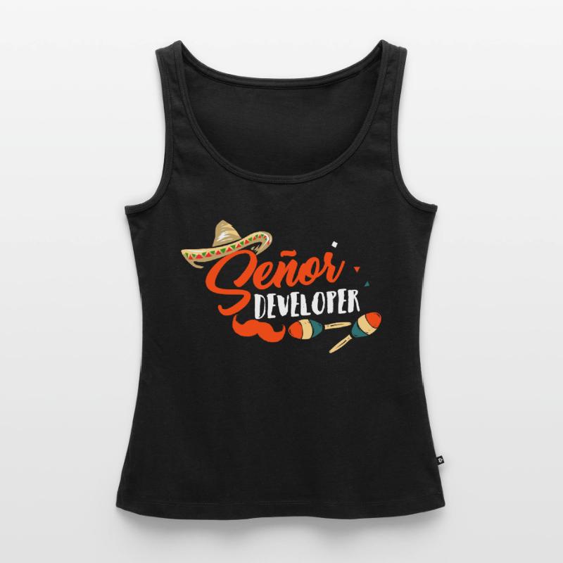 Programmer Senior Developer Programming Women’s Premium Organic Tank top