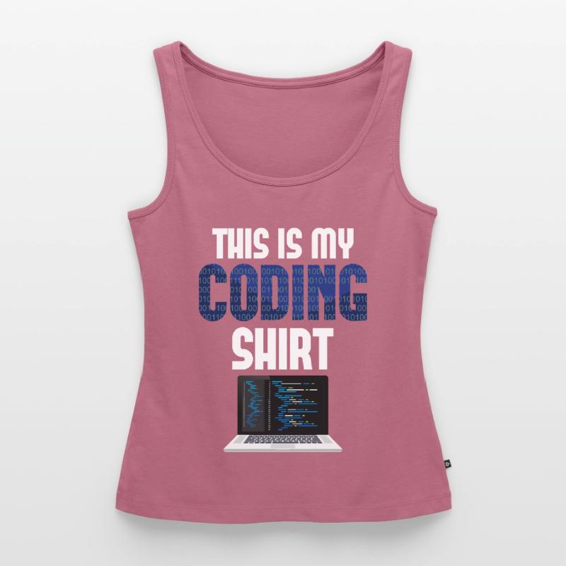 Computer Programmierer Coder Nerd Codierung Frauen Premium Organic Tank Top