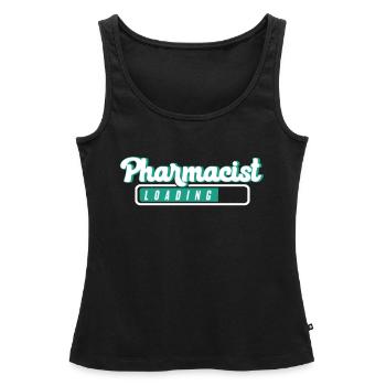 Apotheker Geschenk, Apotheke Pharmazie, Apotheker - Frauen Premium Organic Tank Top - Schwarz - Vorne - AI Model Female 172 light (172cm)