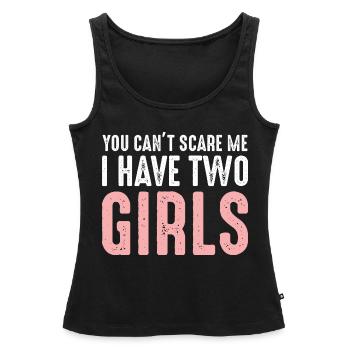 Muttertag Vatertag Mädchen Geburtstag Weihnachten - Frauen Premium Organic Tank Top - Schwarz - Vorne - AI Model Female 172 light (172cm)
