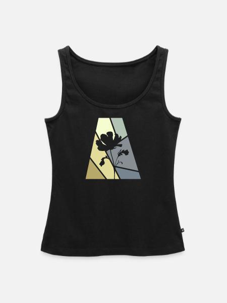 Botanik Botanisch Botanisch - Frauen Premium Organic Tank Top - Schwarz