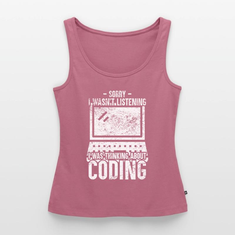 Coding Programmer Coder Software Developer Women’s Premium Organic Tank top