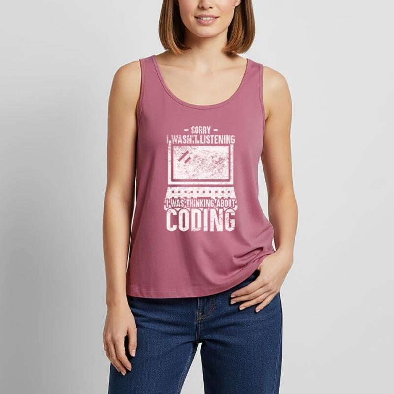 Coding Programmer Coder Software Developer Women’s Premium Organic Tank top