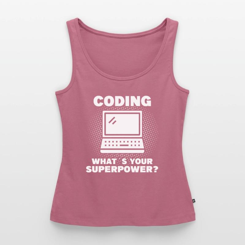 Coding Programmer Coder Software Developer Women’s Premium Organic Tank top