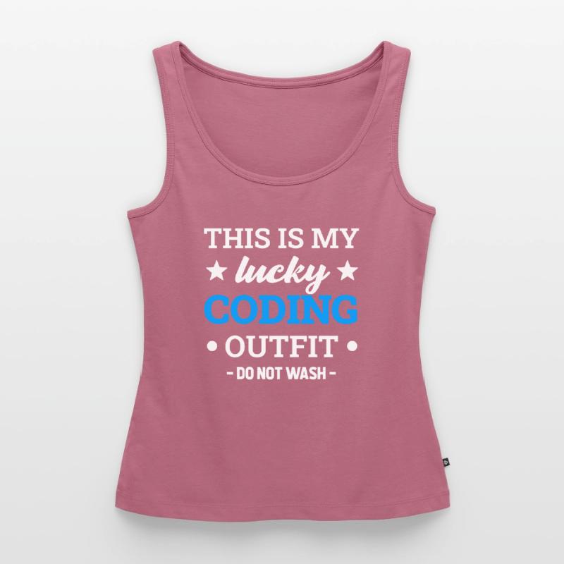 Coding Programmer Coder Software Developer Women’s Premium Organic Tank top