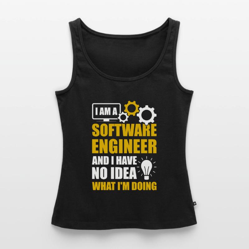 Programmierer Entwickler IT Admin Programmierer Codierung Frauen Premium Organic Tank Top