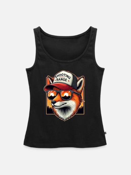 Freddy-Fuchs - Frauen Premium Organic Tank Top - Schwarz