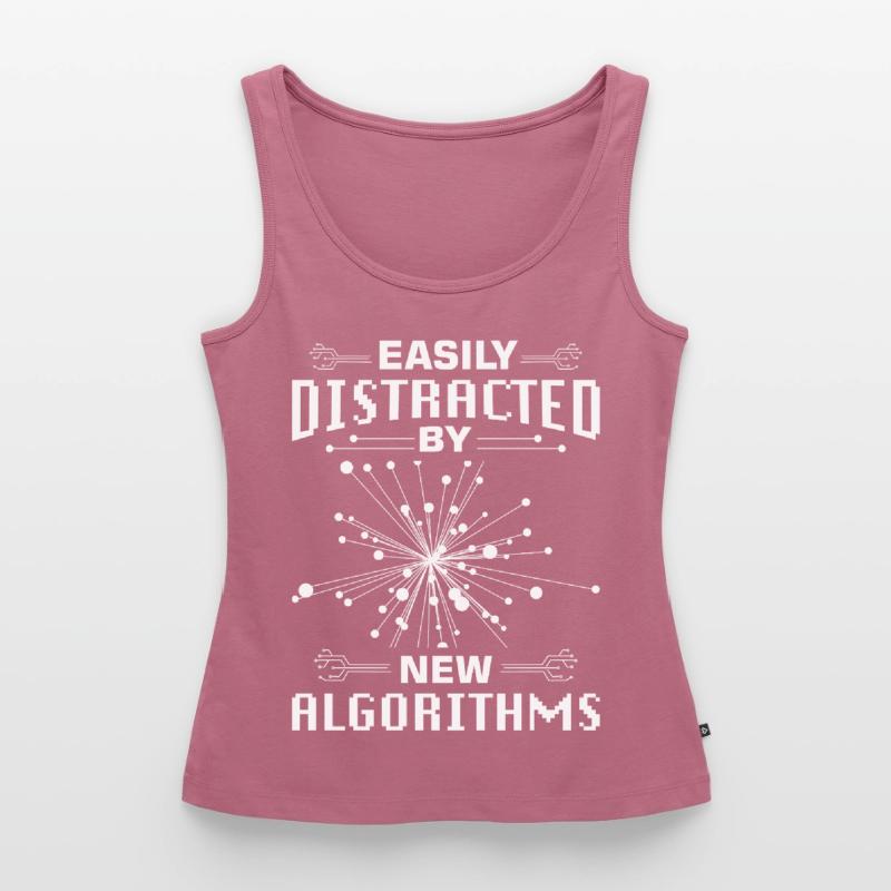 Machine Learning Algorithms AI Data Analyst Women’s Premium Organic Tank top