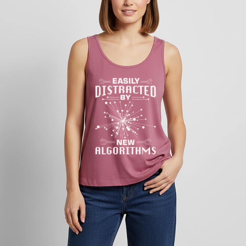 Machine Learning Algorithms AI Data Analyst Women’s Premium Organic Tank top
